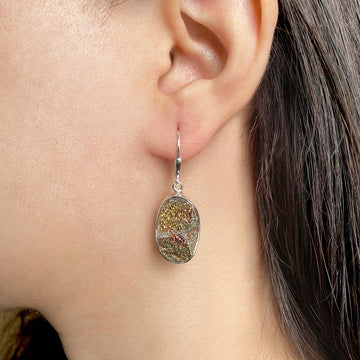 Spectropyrite Druzy Jewelry: Sparkling Gemstones With Iridescent Charm And Texture